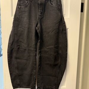 Lucky You Mid Rise Barrel Jean